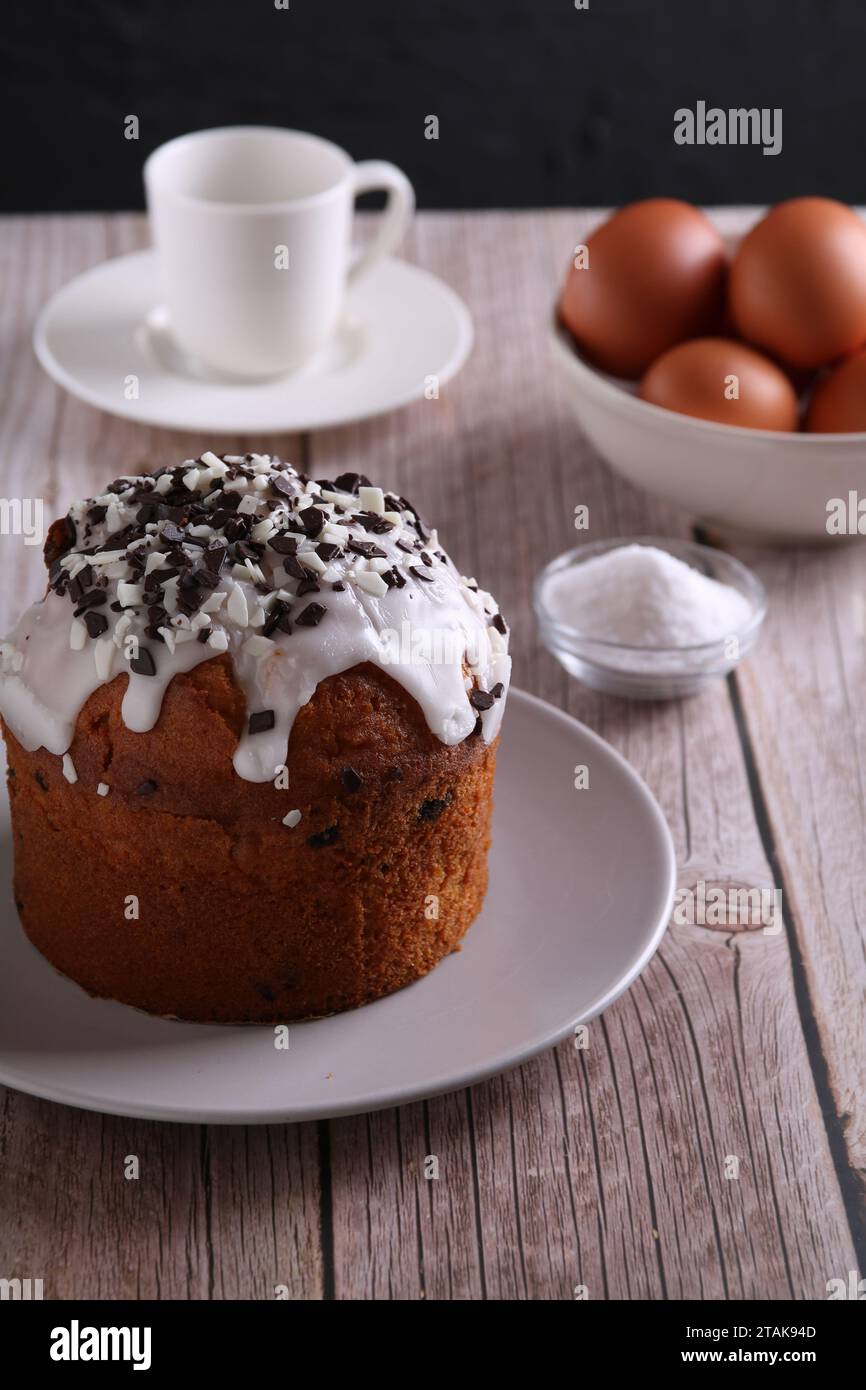 fotografia, torta, tradizione, pasqua, dessert, cibo, primavera, fatti in casa, uova, festività, dolce, panetteria, glassa, dolcetto, zucchero, smaltato, oggetto, mangiare, colore Foto Stock