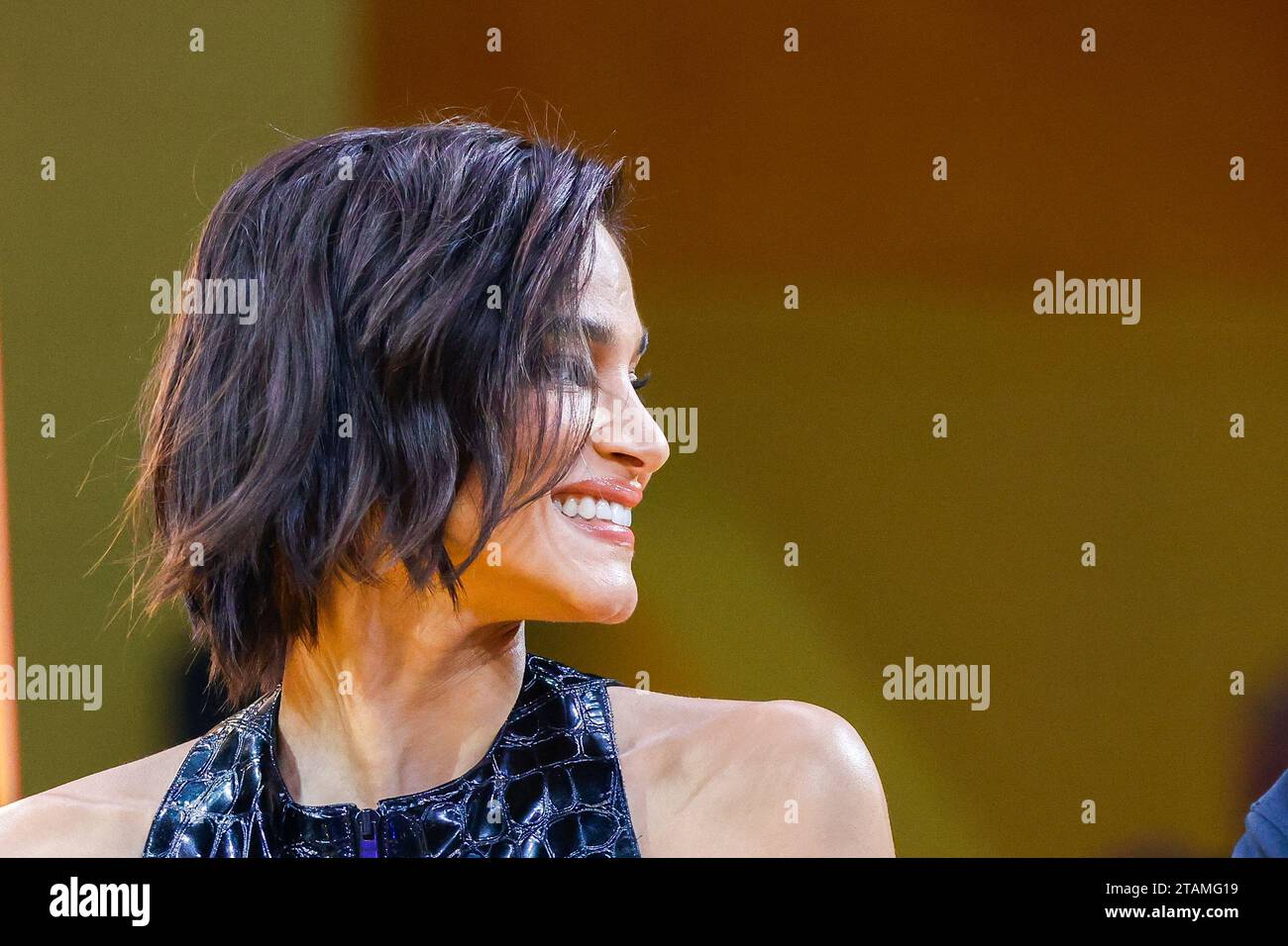 San Paolo, San Paolo, Brasile. 1 dicembre 2023. San Paolo (SP), 12/01/2023 - CCXP23/FESTIVAL/SP/VARIETADES - questo mega cast di NETFLIX - REBEL MOON - Zack Snyder, Deborah Snyder, Sofia Boutella, Djimon Hounsou, ed Skerein, Michiel Huisman, Ray Fisher, Charlie Hunnam, Staz Nair ed E. Duffy partecipano a un evento sul palco omelete il secondo giorno della decima edizione di Comic con Experience (CCXP23), il più grande festival di cultura pop del mondo, tenutosi al Sao Paulo Expo, sulla Rodovia dos Imigrantes, zona sud nella capitale di San Paolo, questo venerdì 1 dicembre 2023. L'evento, che porta Foto Stock