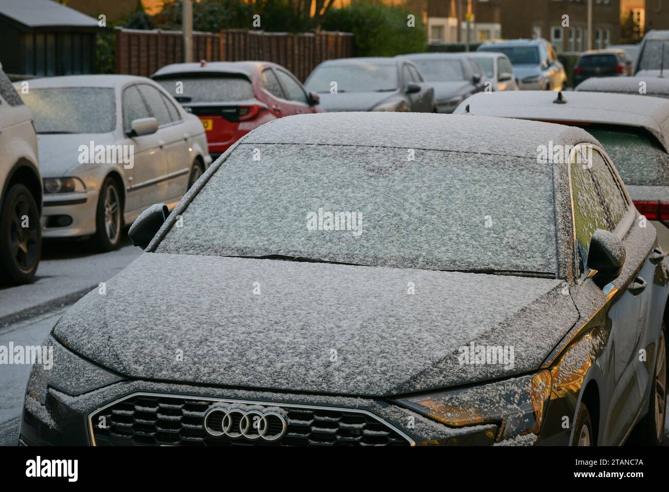 Edinburgh Scotland, UK 02 dicembre 2023. METEO: Regno Unito, condizioni di gelo. credit sst/alamy live news Foto Stock