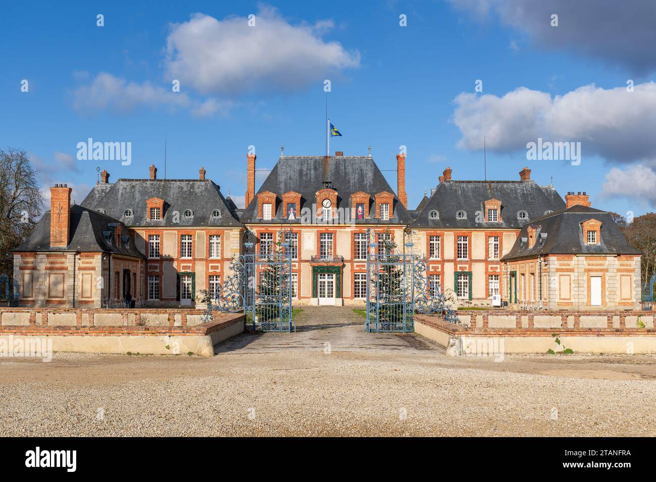 Castello di Breteuil nella valle di Chevreuse - Francia Foto Stock