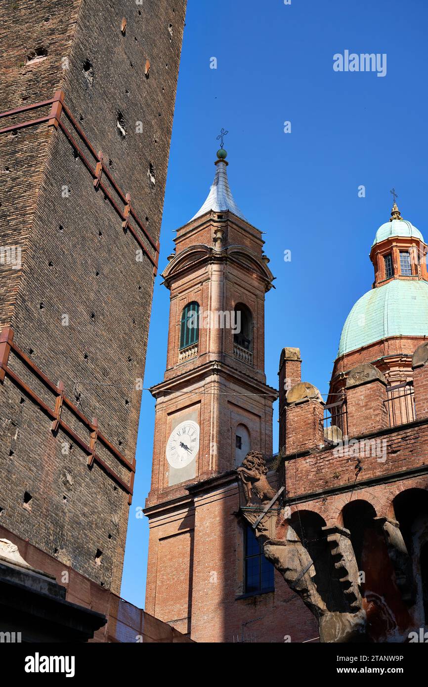 Basilica Collegiata dei Santi Bartolomeo e Gaetano, Bologna, Italia Foto Stock