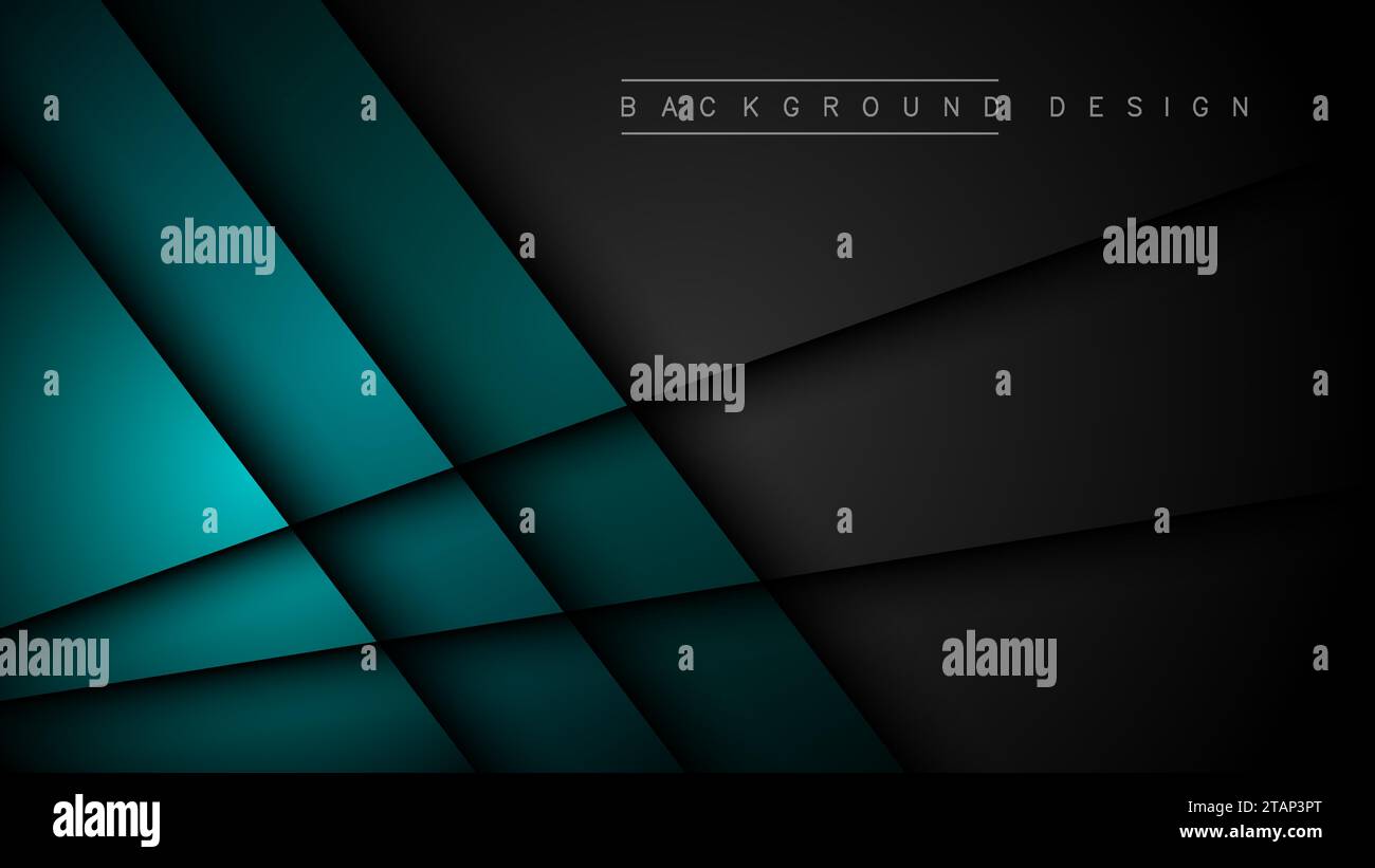 strati sovrapposti nello spazio per la progettazione dello sfondo Illustrazione Vettoriale