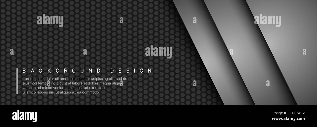 il vettore di sfondo si sovrappone al livello con spazio per la progettazione di testo e messaggi Illustrazione Vettoriale