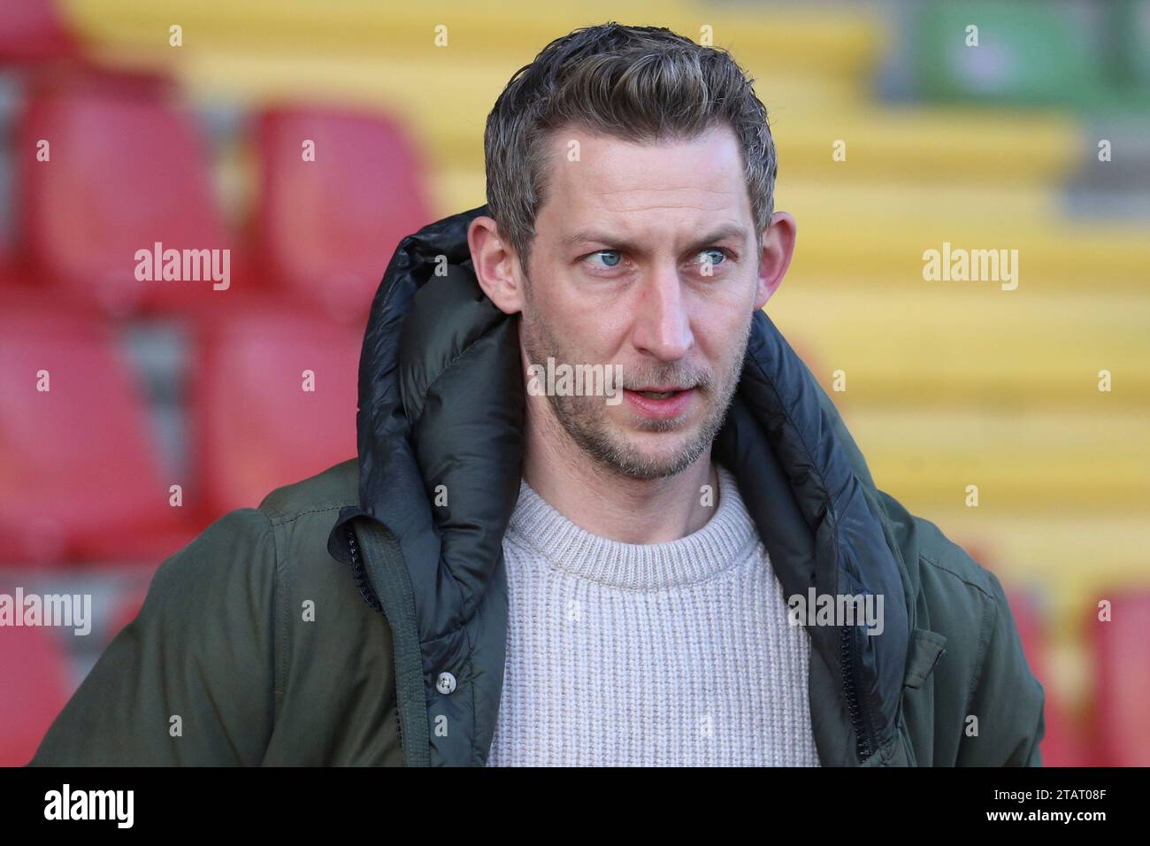 Oberhausen, Deutschland. 2 dicembre 2023. Oberhausen, Deutschland 02. Dicembre 2023: Regionalliga West - 2023/2024 - RW Oberhausen vs. SC Wiedenbrück IM Bild: Stefan Kießling/Kiessling Credit: dpa/Alamy Live News Foto Stock