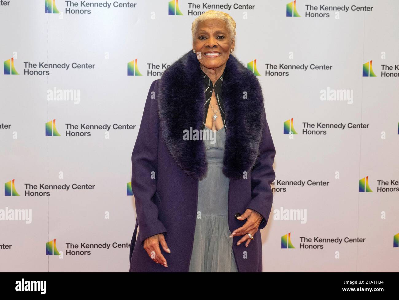 Dionne Warwick arriva per la Medallion Ceremony onorando i destinatari ...