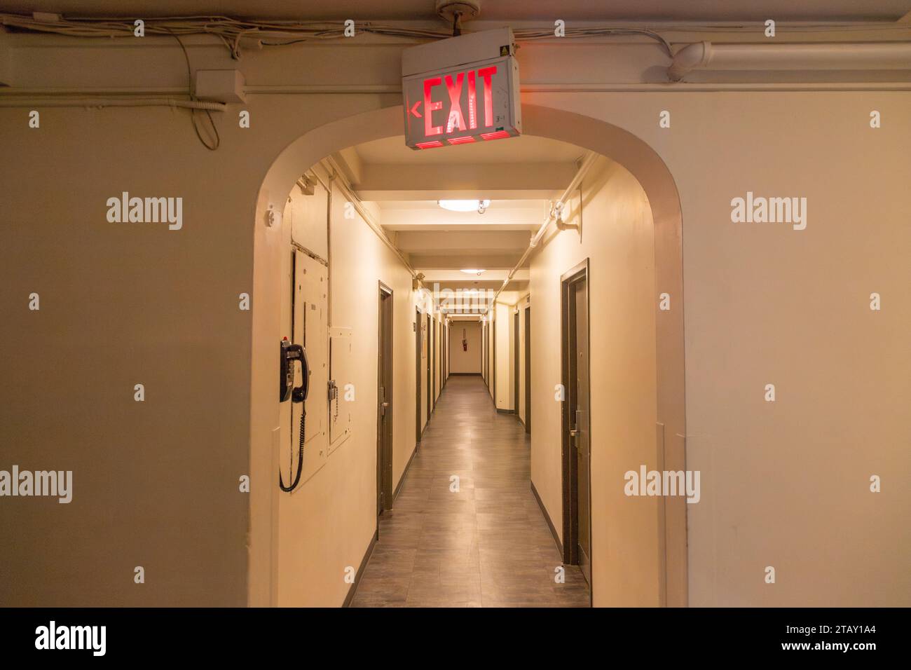 West Side YMCA Hostel, W63rd Street, New York City, N.Y.C, N. Y, Stati Uniti d'America, Stati Uniti Foto Stock