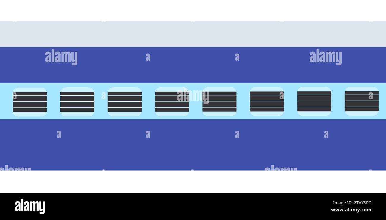 Treno indiano in pista Illustrazione Vettoriale