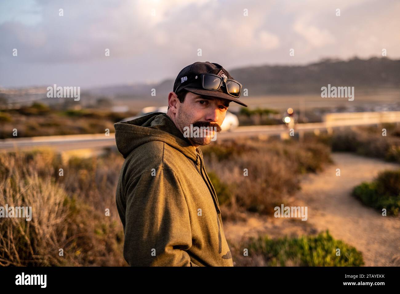 Del Mar Bluffs Foto Stock