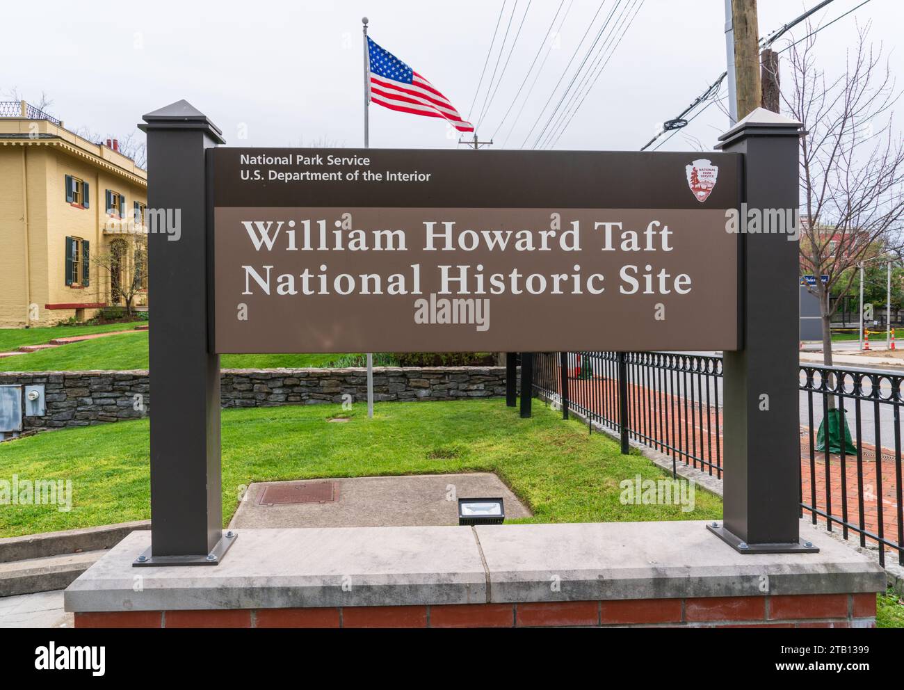 William Howard Taft National Historic Site a Cincinnati, Ohio Foto Stock