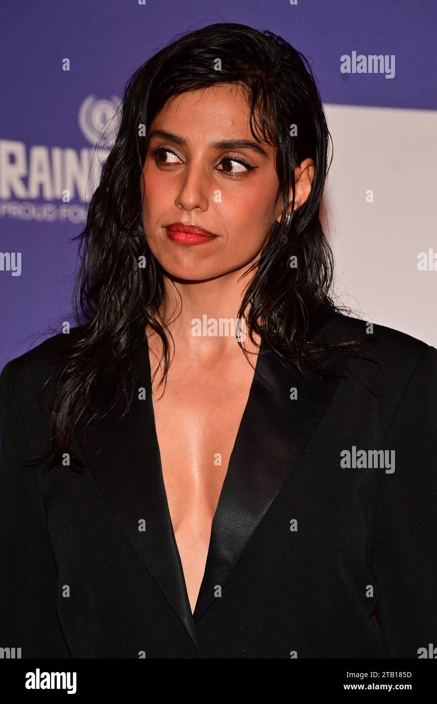 Londra, Regno Unito. 3 dicembre 2023. Ritu Arya partecipa al 26° British Independent Film Awards 2023 all'Old Billingsgate, Londra, Regno Unito. Foto Stock