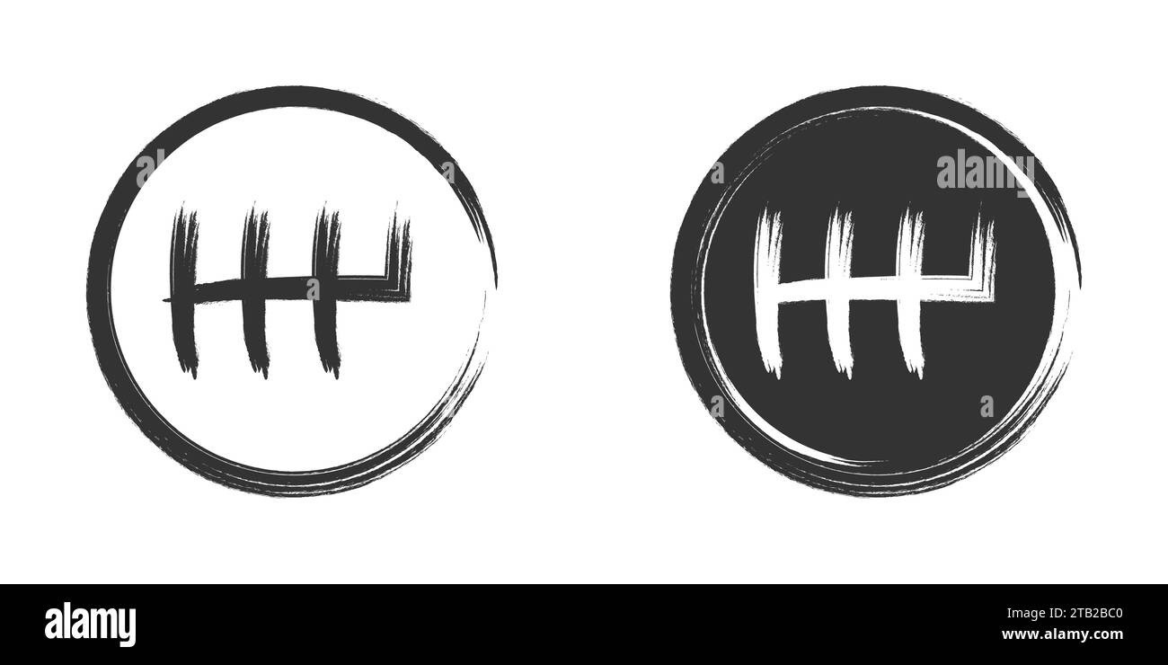 Selettore di velocità disegnato a mano. Illustrazione vettoriale Illustrazione Vettoriale