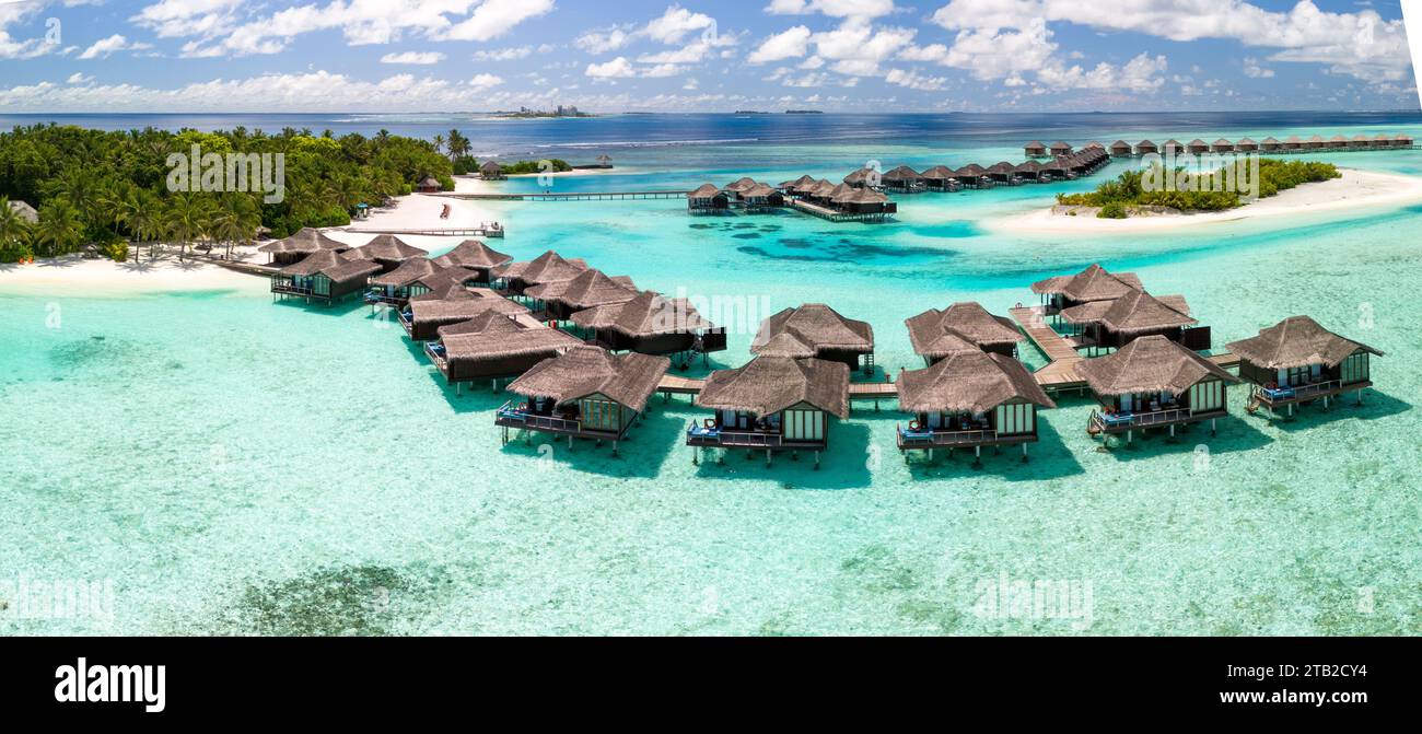 Anantara Dhigu e Vela hotel di lusso Maldive Foto Stock