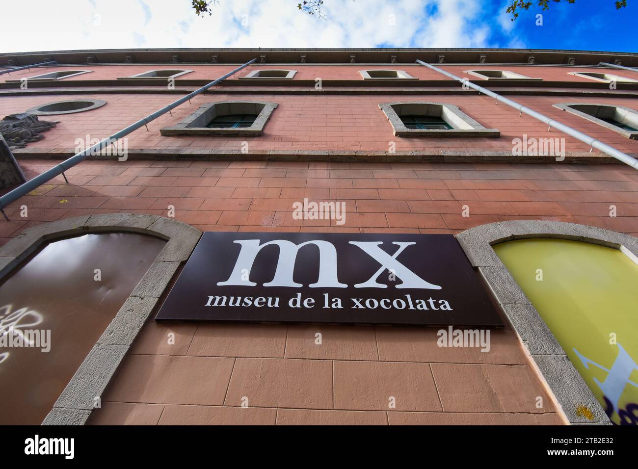 Il museo del cioccolato. Barcellona, in Catalogna, Spagna. Foto Stock