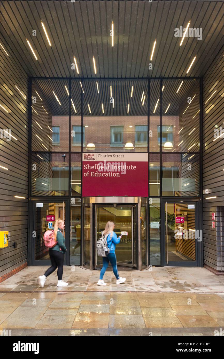 Sheffield Hallam University Institute of Education, Yorkshire, Regno Unito Foto Stock