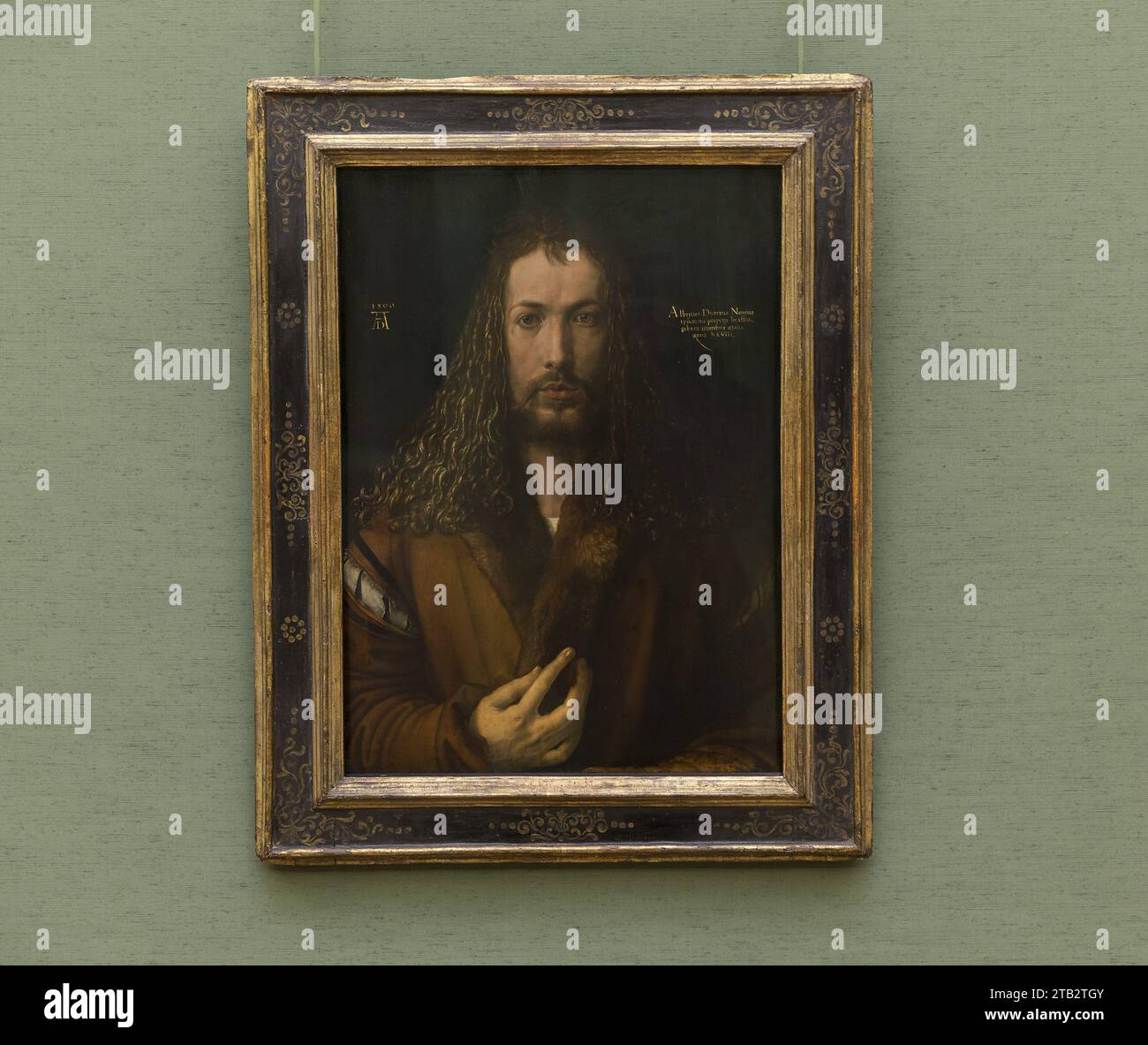 Albrecht Dürer autoritratto Foto Stock