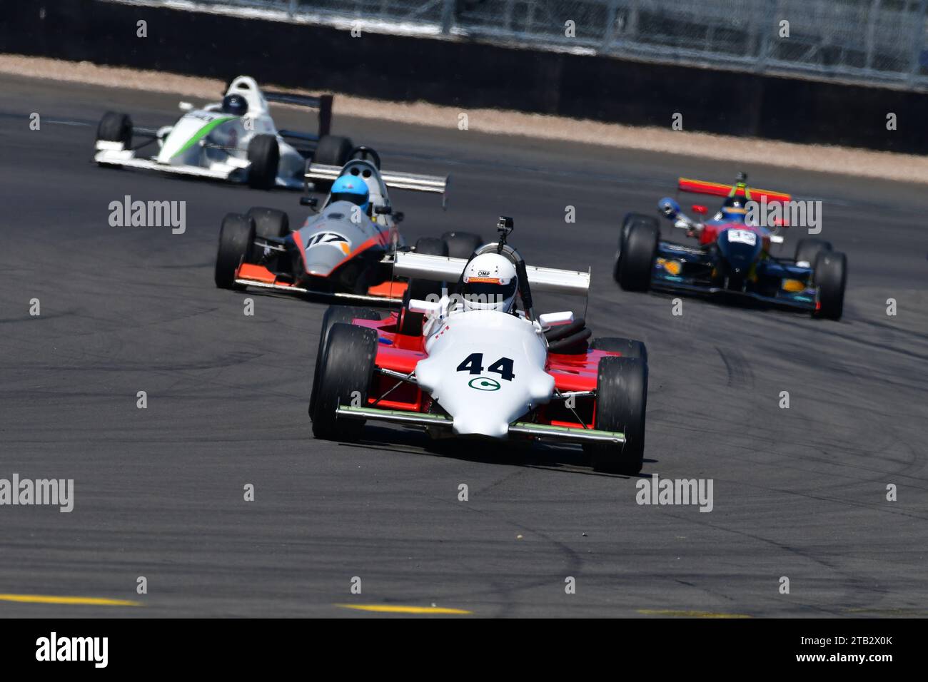 Will Cox, Ralt RT3, Monoposto Championship, Monoposto Racing Club, quindici minuti di gara dopo una sessione di qualificazione di quindici minuti, con open Foto Stock