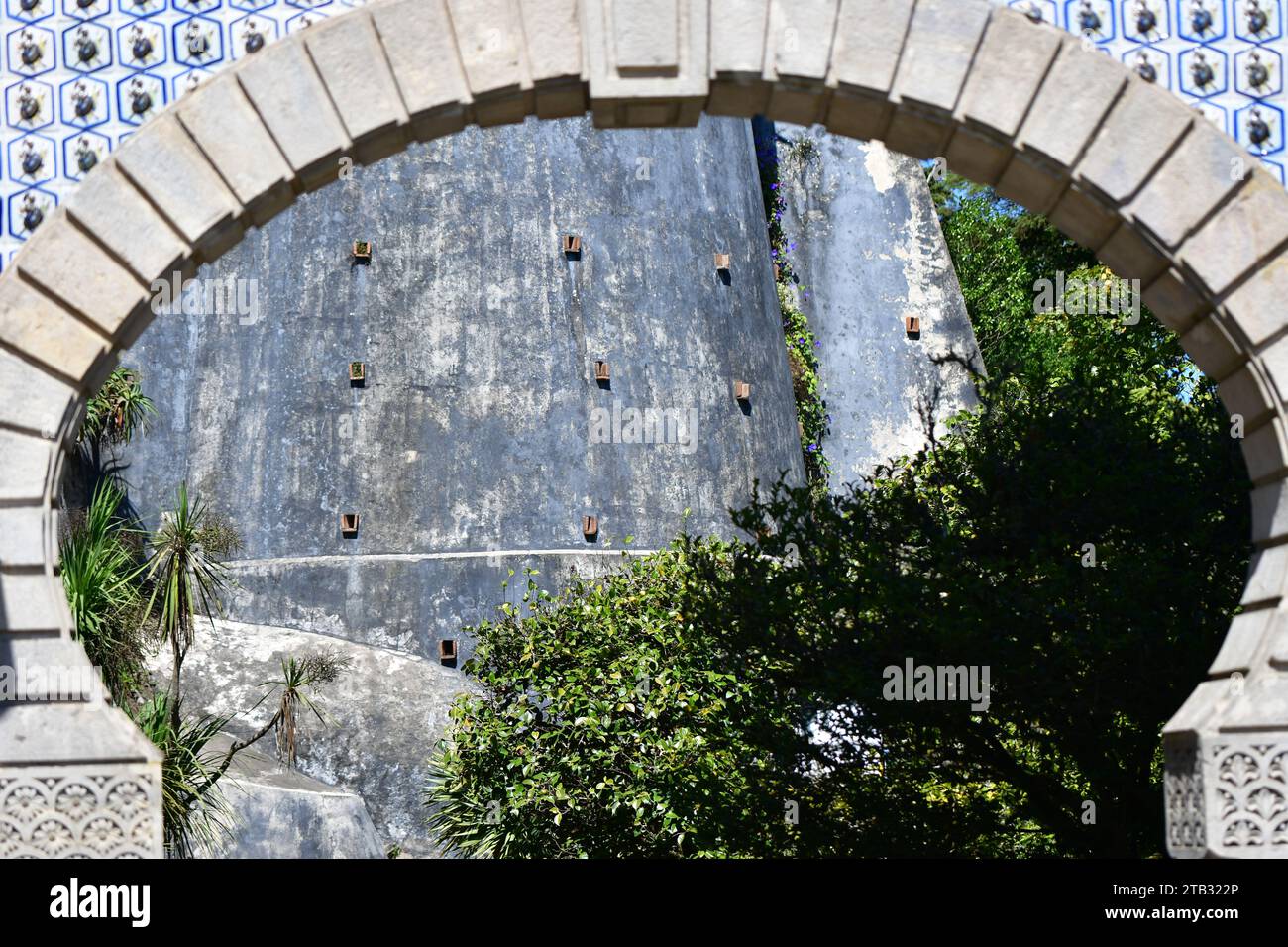 Palazzo pena, Sintra, Portogallo Foto Stock