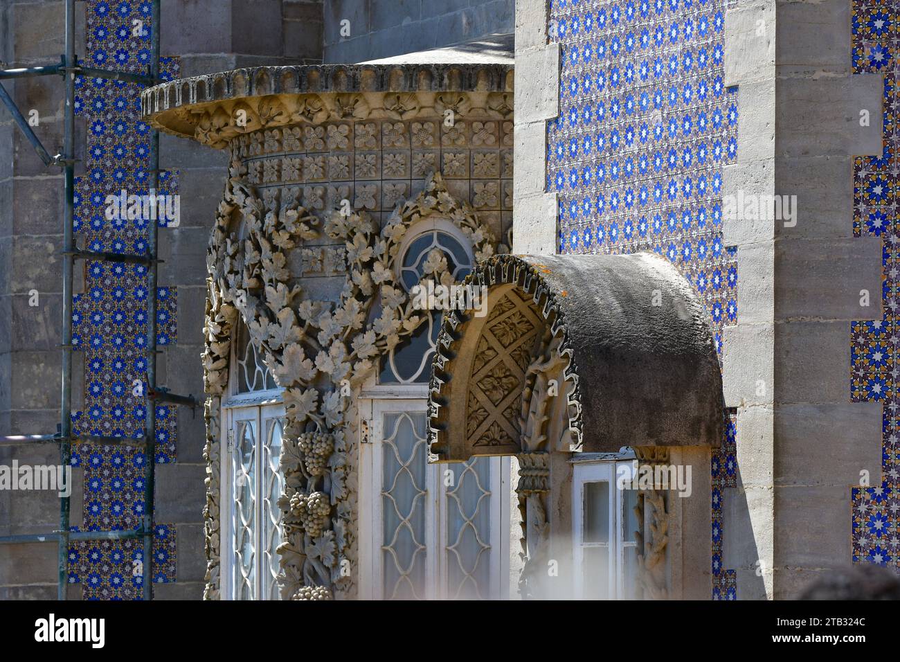 Palazzo pena, Sintra, Portogallo Foto Stock