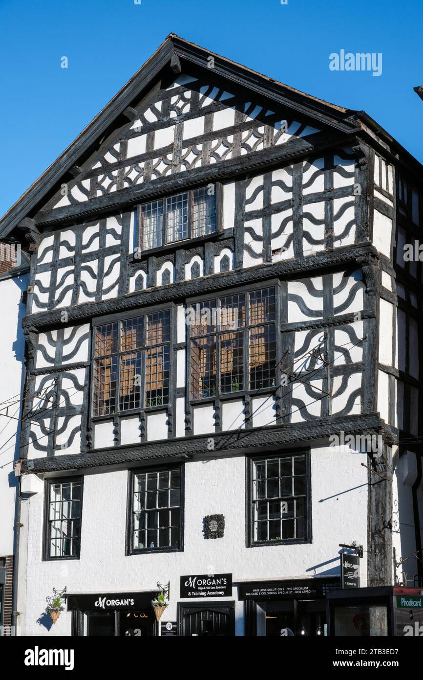 Tudor House, Lower Bridge Street, Chester, Cheshire Foto Stock