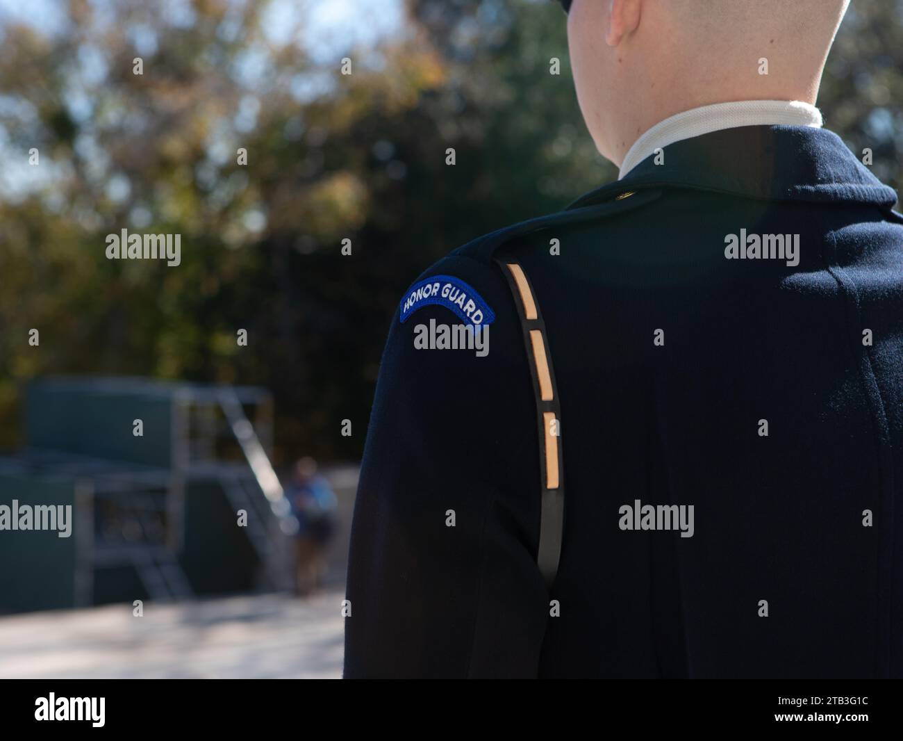 L'Arlington National Cemetery è uno dei due cimiteri del National Cemetery System degli Stati Uniti che sono mantenuti dall'esercito degli Stati Uniti. Foto Stock