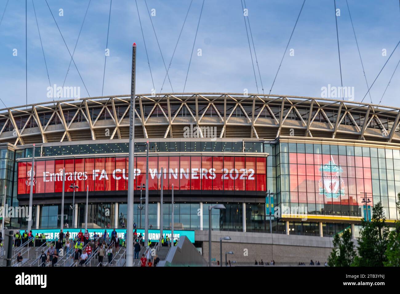 Wembley, finale di fa Cup nel 2022 Foto Stock