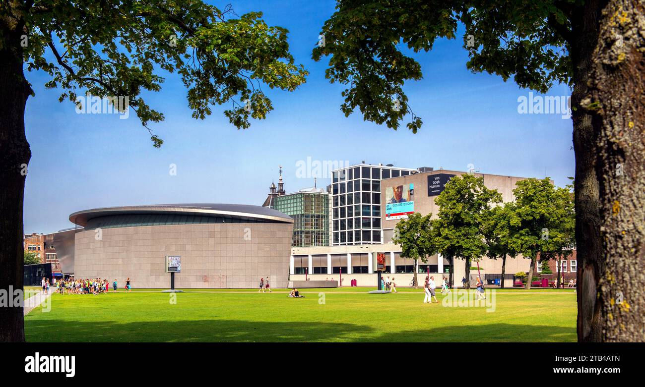 Museo Van Gogh, Piazza dei Musei, Amsterdam, Paesi Bassi Foto Stock