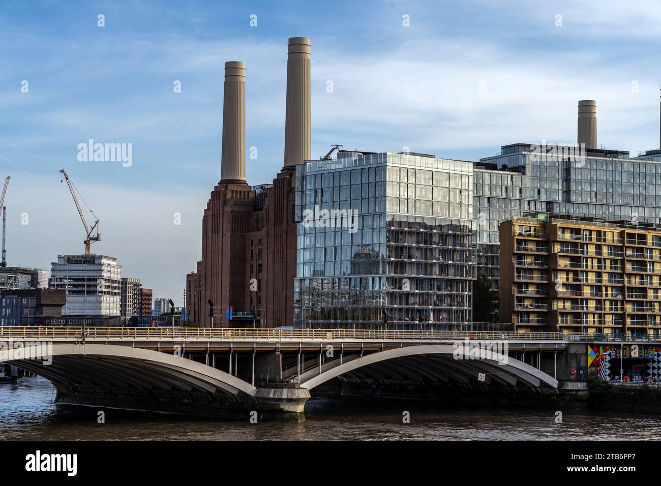 Battersea Power Station di Londra Foto Stock