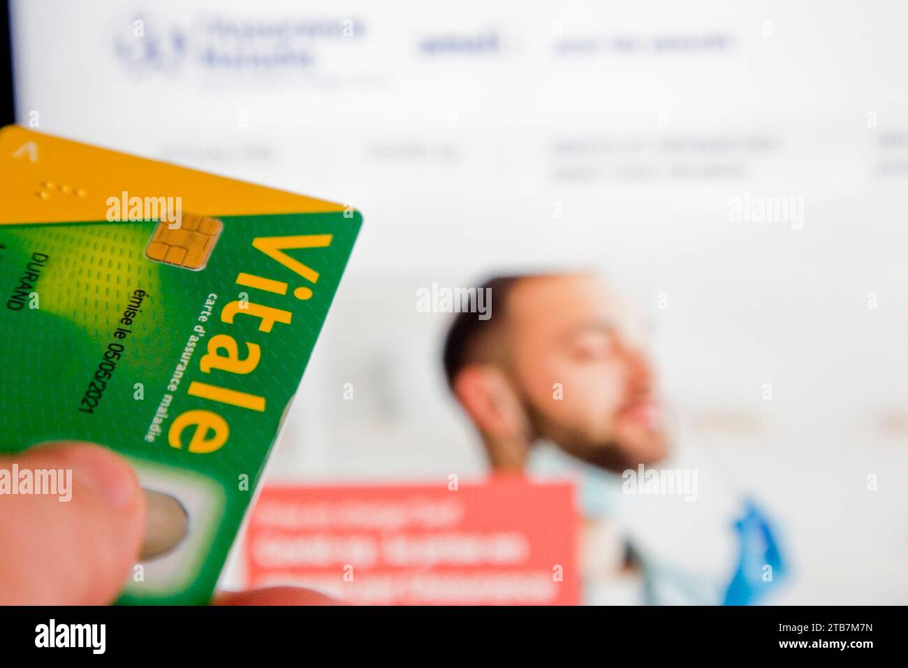 Health insurance card france immagini e fotografie stock ad alta  risoluzione - Alamy