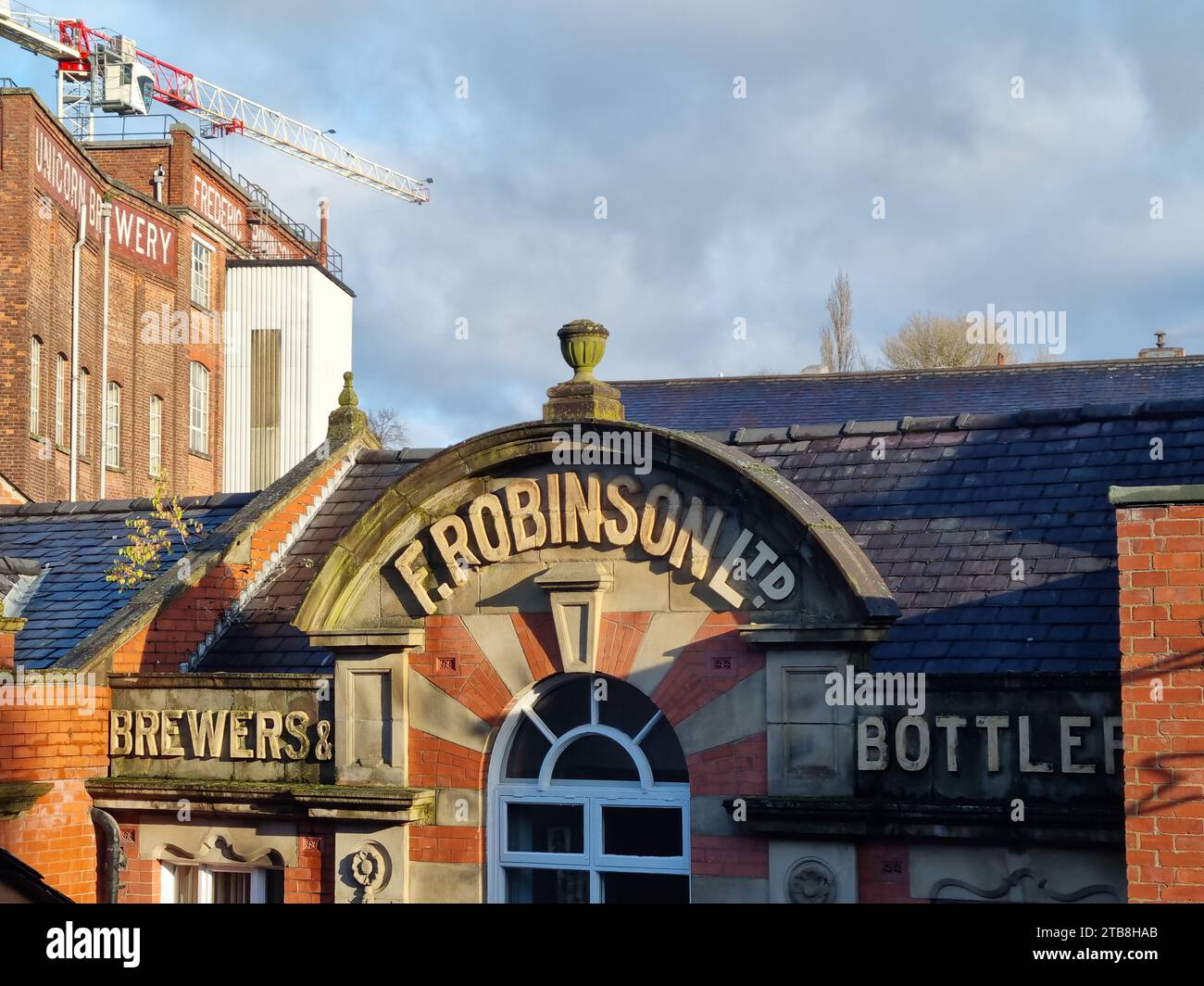 Robinson's Brewery, Stockport Foto Stock