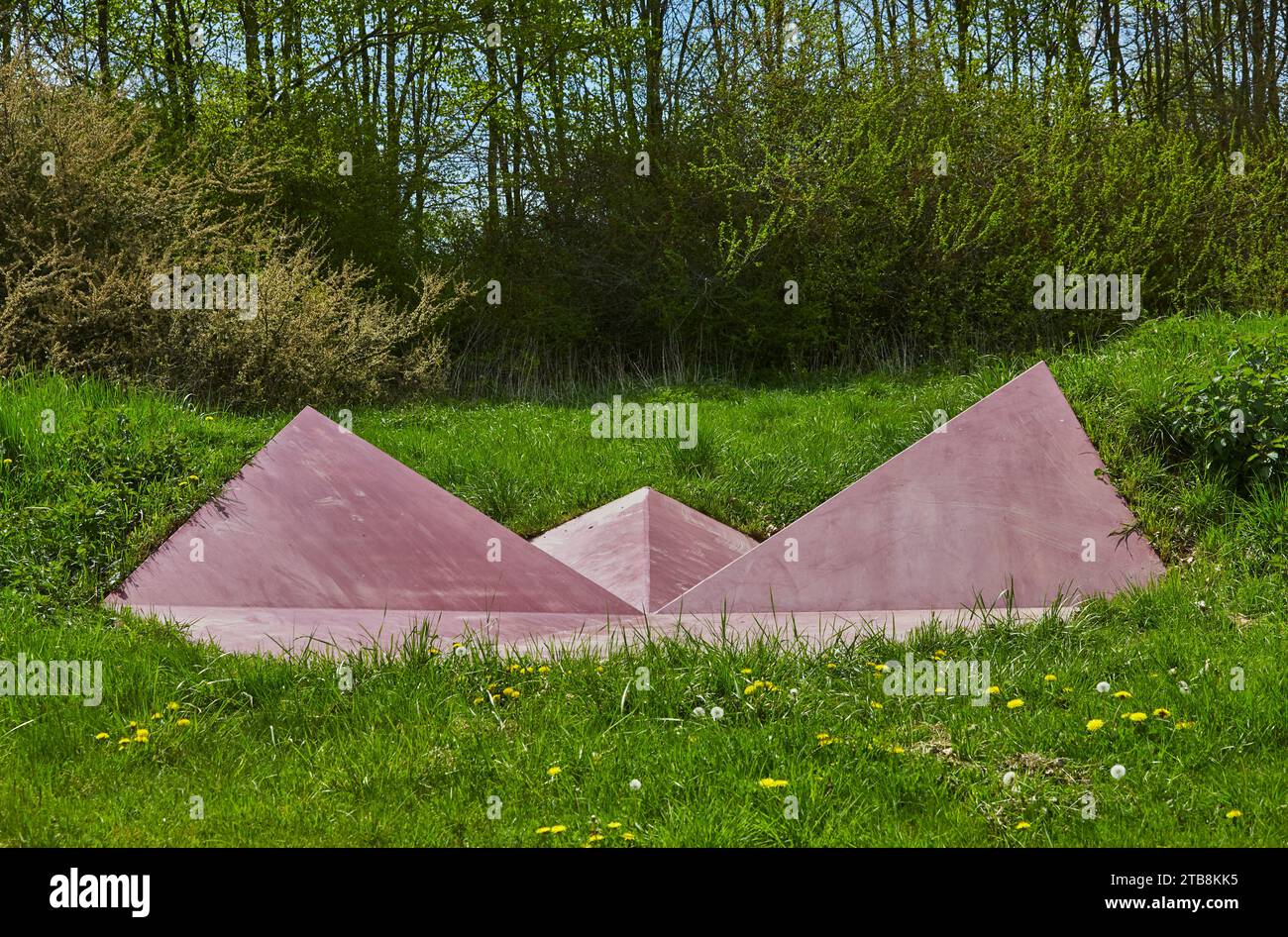 Naturschutzgebiet Büecke, Standortübungsplatz, Soest, Kreis Soest, Foto Stock