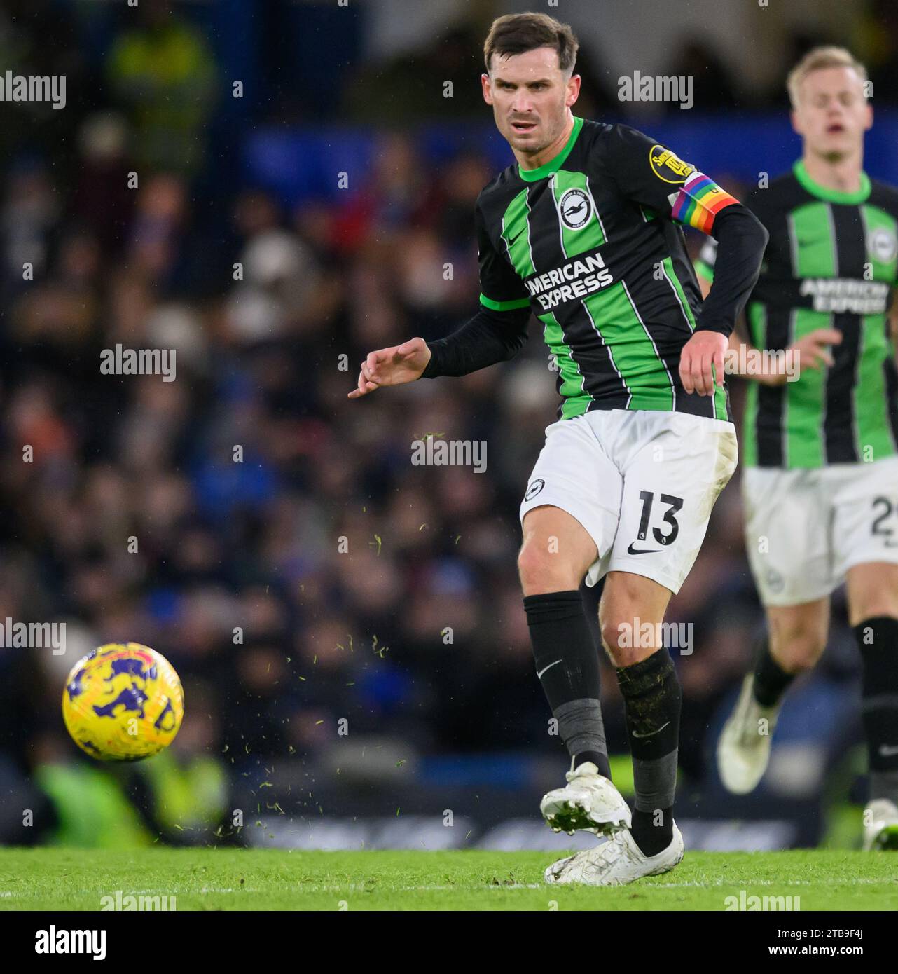 Londra, Regno Unito. 3 dic 2023 - Chelsea contro Brighton & Hove Albion - Premier League - Stamford Bridge. Il Pascal Gross di Brighton durante la partita contro il Chelsea. Credito immagine: Mark Pain / Alamy Live News Foto Stock