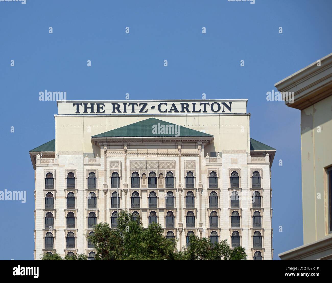 Il Ritz Carlton Hotel a Jeddah Foto Stock