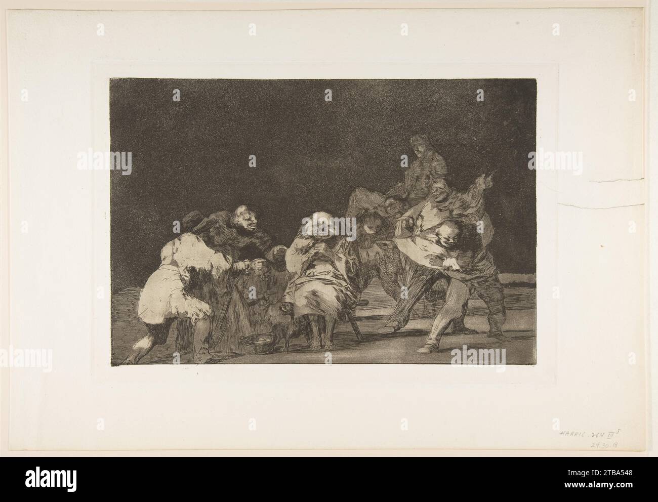 'Lealta' da 'Disparates' (Follies / Irrationalities) 1924 di Goya (Francisco de Goya y Lucientes) Foto Stock