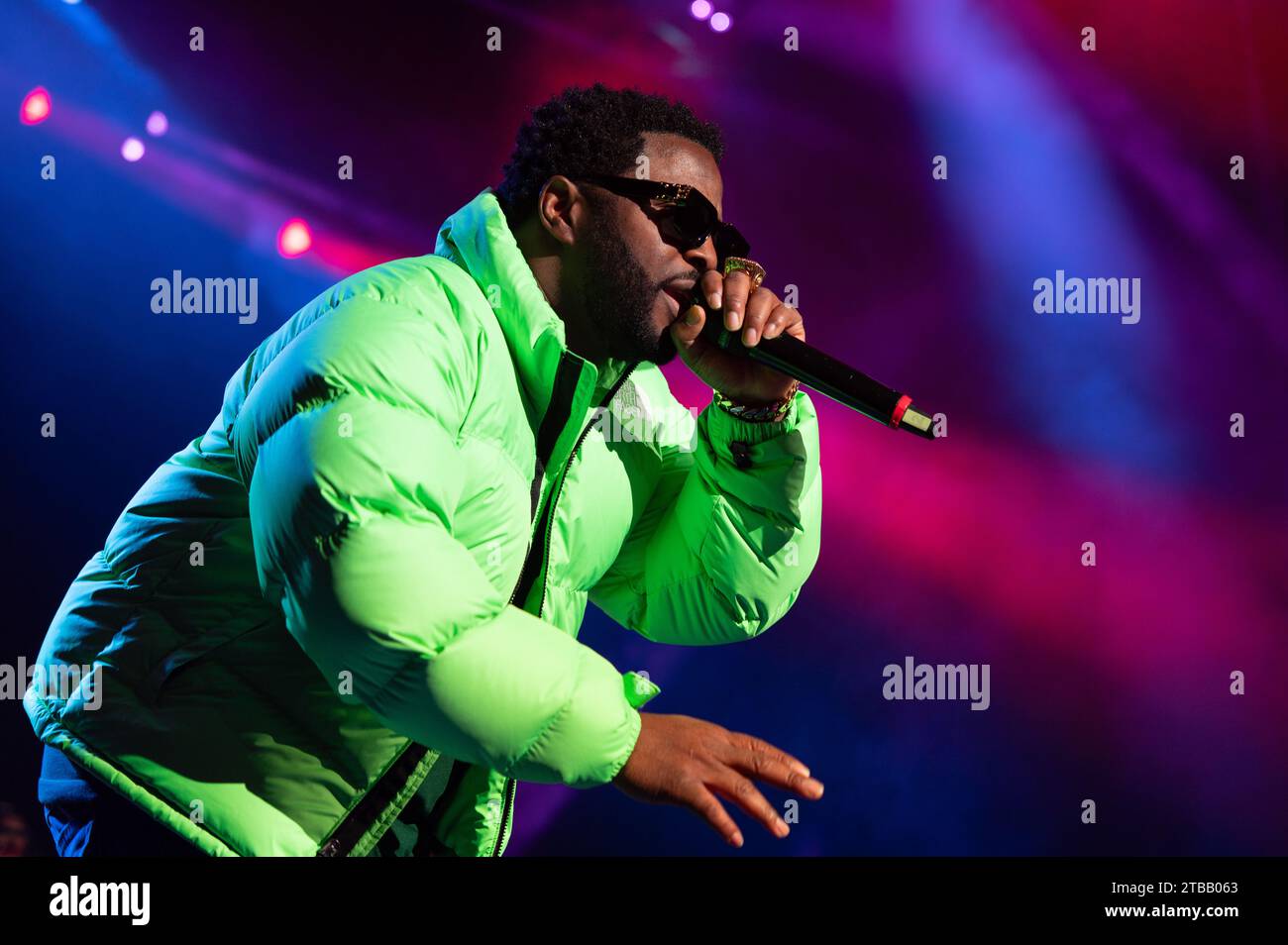 Londra, Regno Unito. 5 dicembre 2023. L'artista rap J Spades si esibisce dal vivo all'Indigo presso l'O2 supportando Jeezy, Londra. Cristina Massei/Alamy Live News Foto Stock