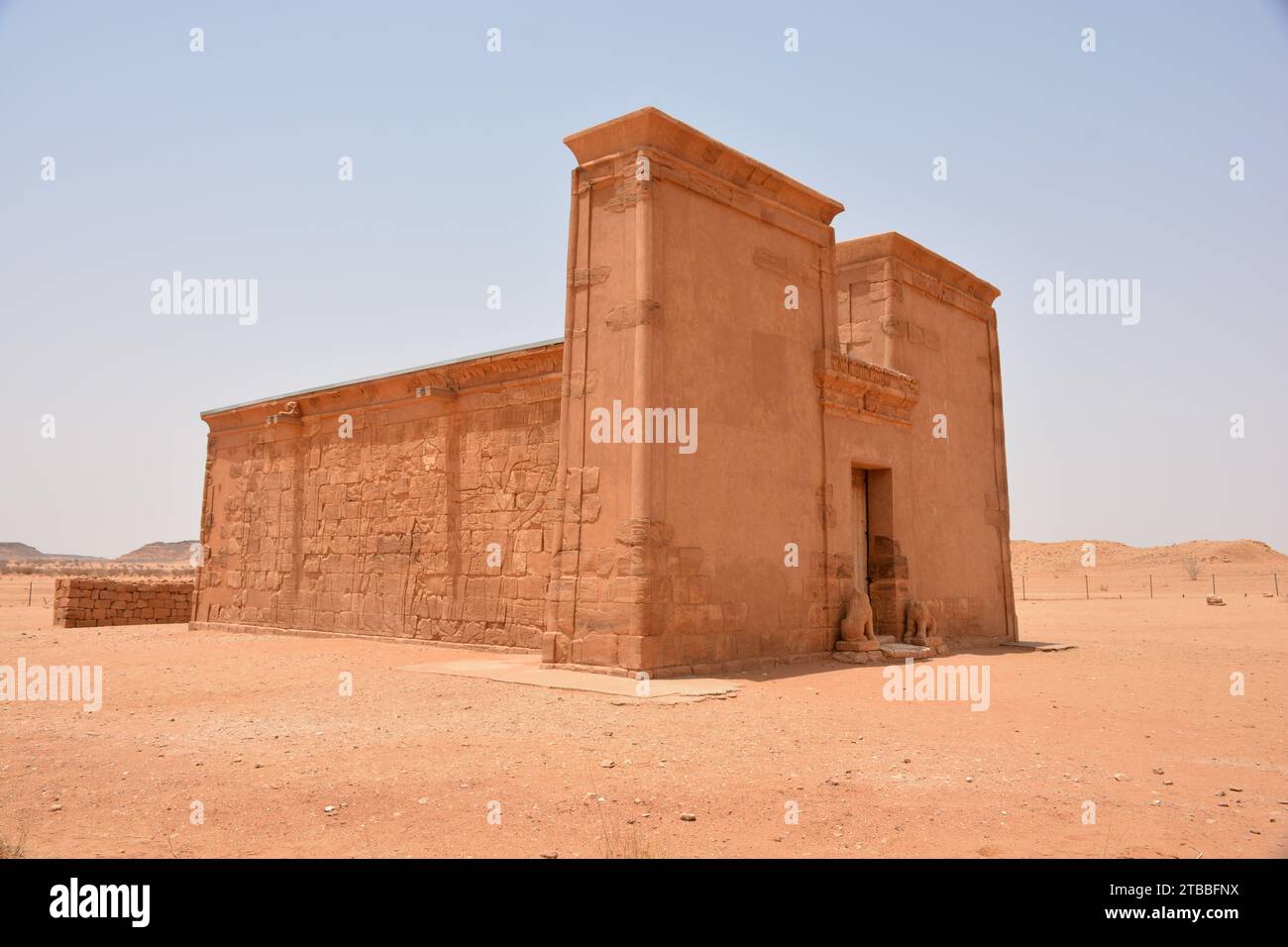 Tempio di Apedemak sudan Foto Stock