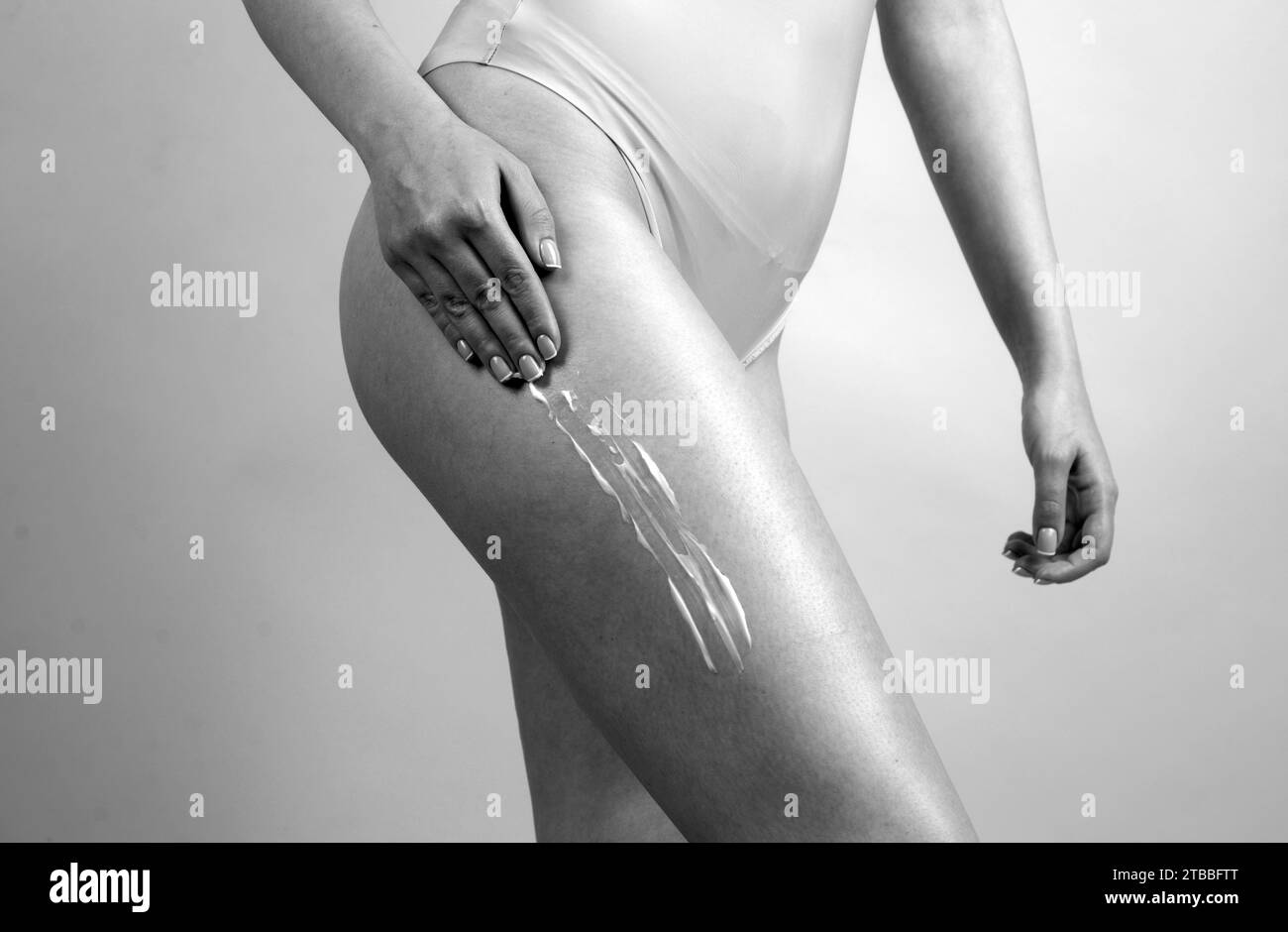 Cellulite Foto e Immagini Stock in Bianco e Nero - Alamy