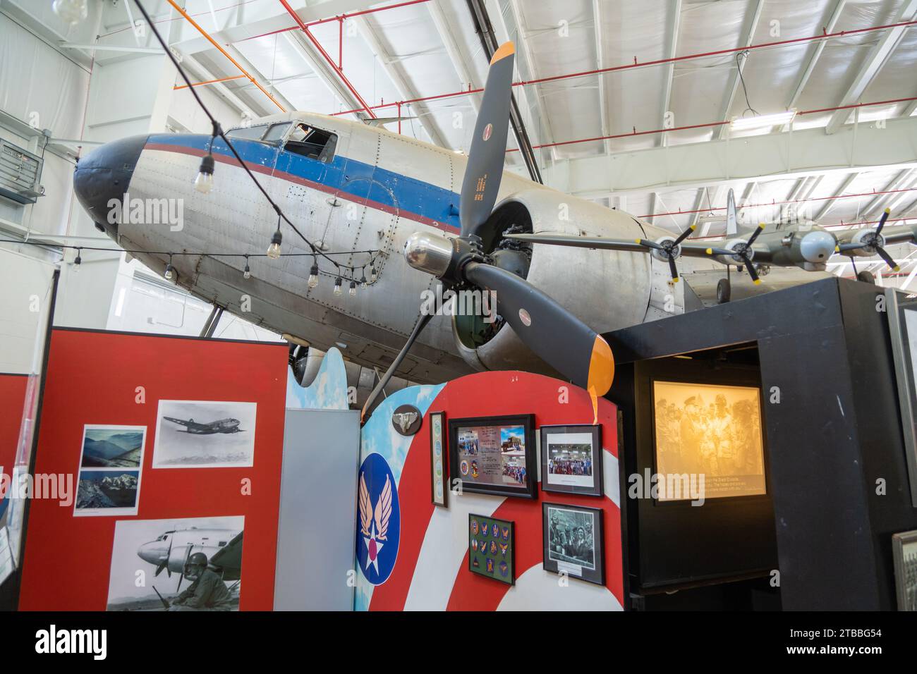 Museo dell'aviazione Champaign a Dayton, Ohio Foto Stock