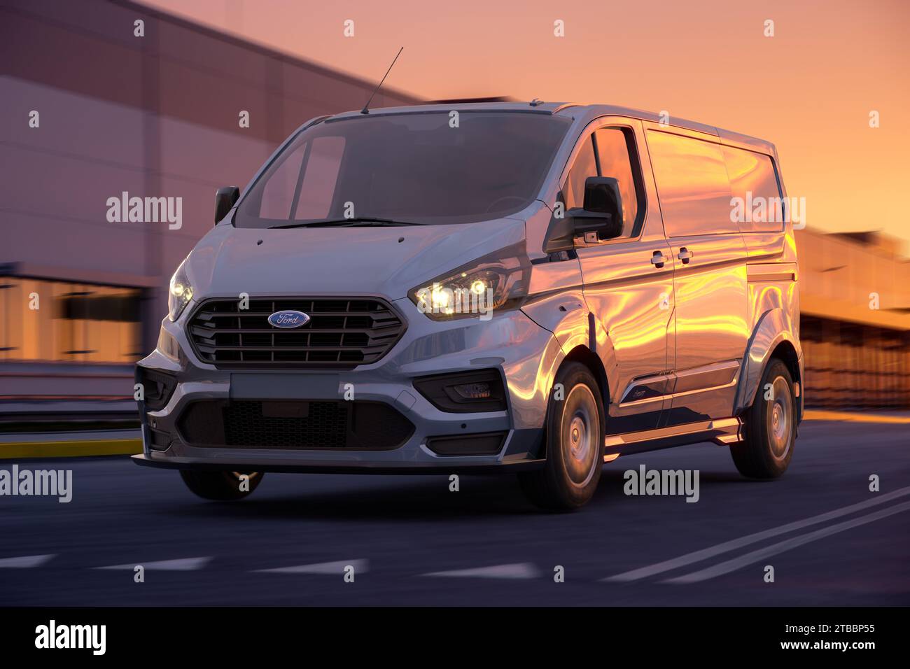 Ford Transit MS RT Foto Stock