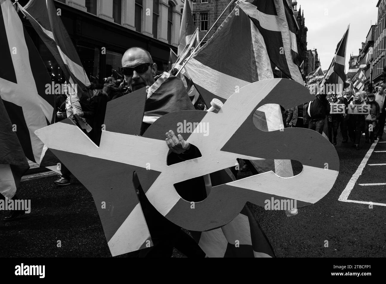 Scottish Independence marzo 2023 Foto Stock