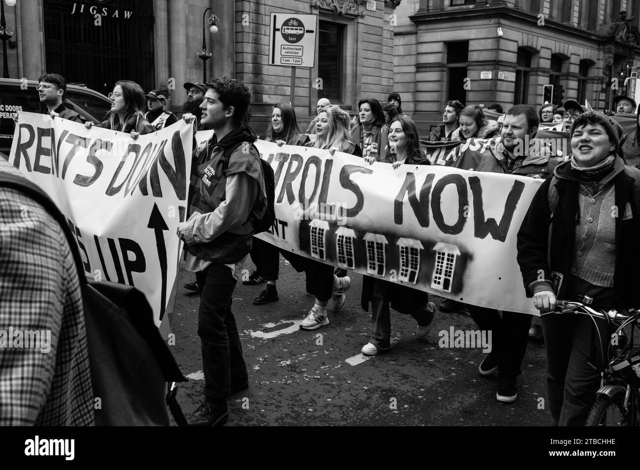 Glasgow Trades Union Council May Day Parade 2023 Foto Stock