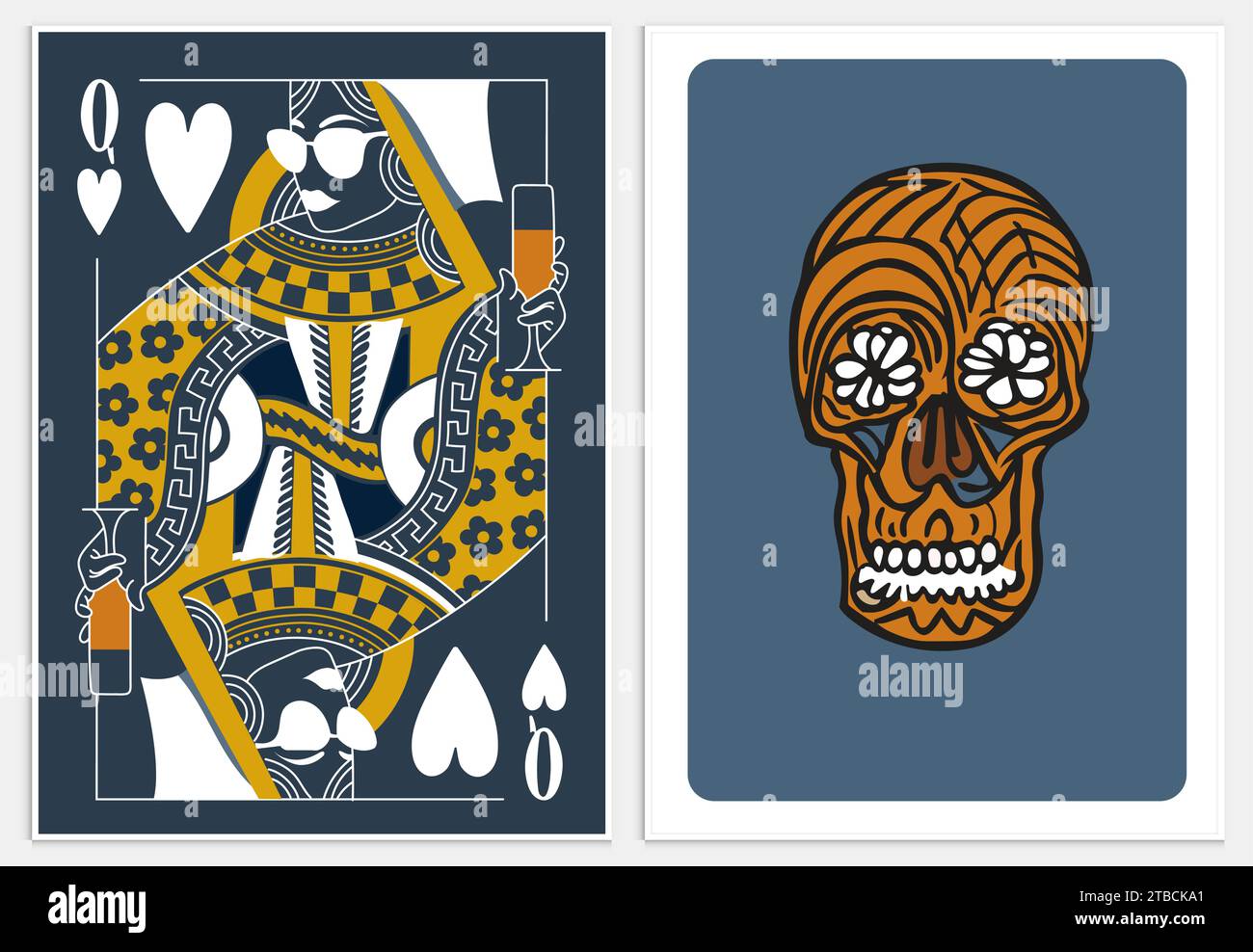 isolato su sfondo bianco. poster artistico, Illustrazione Vettoriale