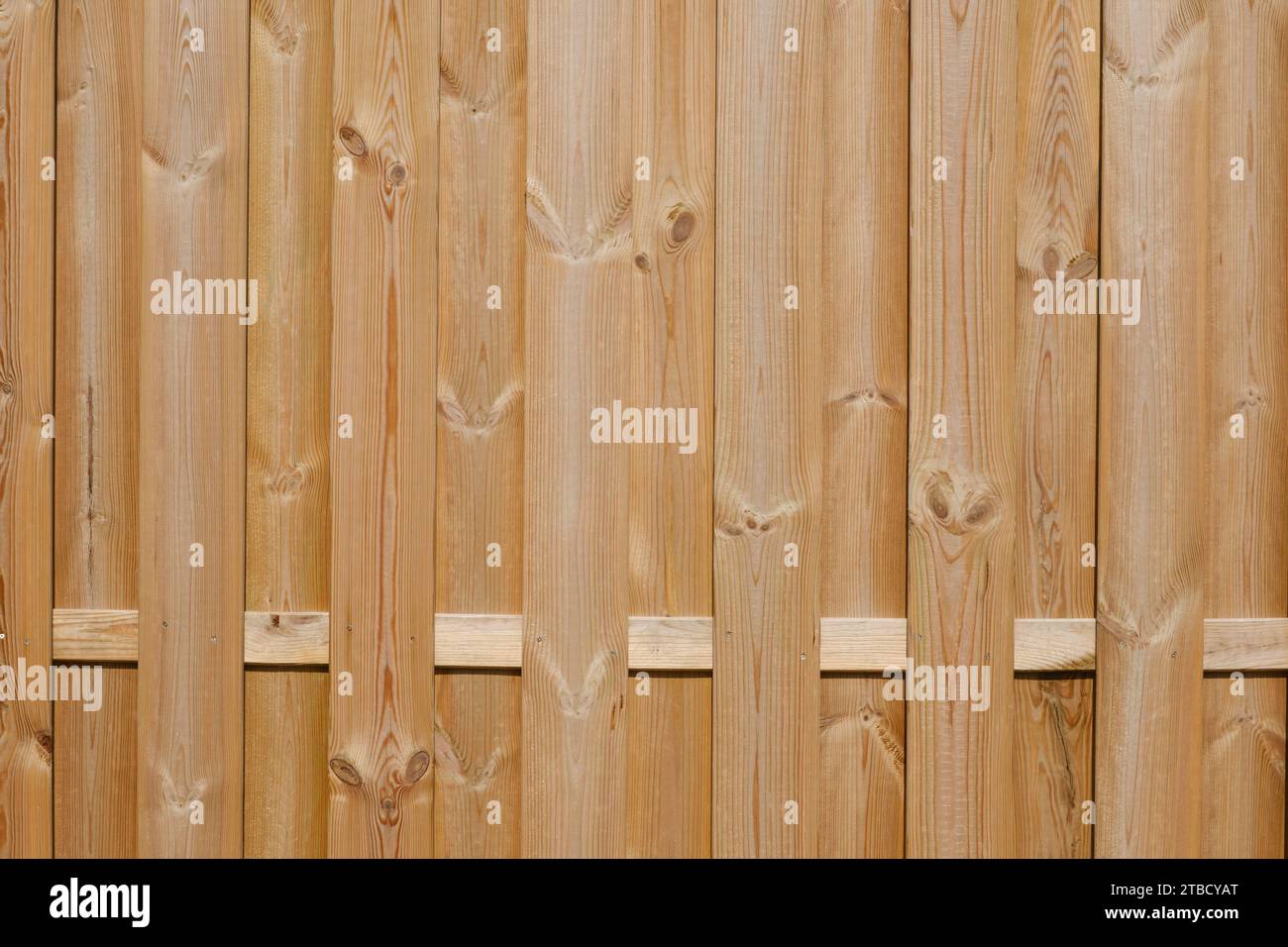 Superficie di un muro di legno Foto Stock