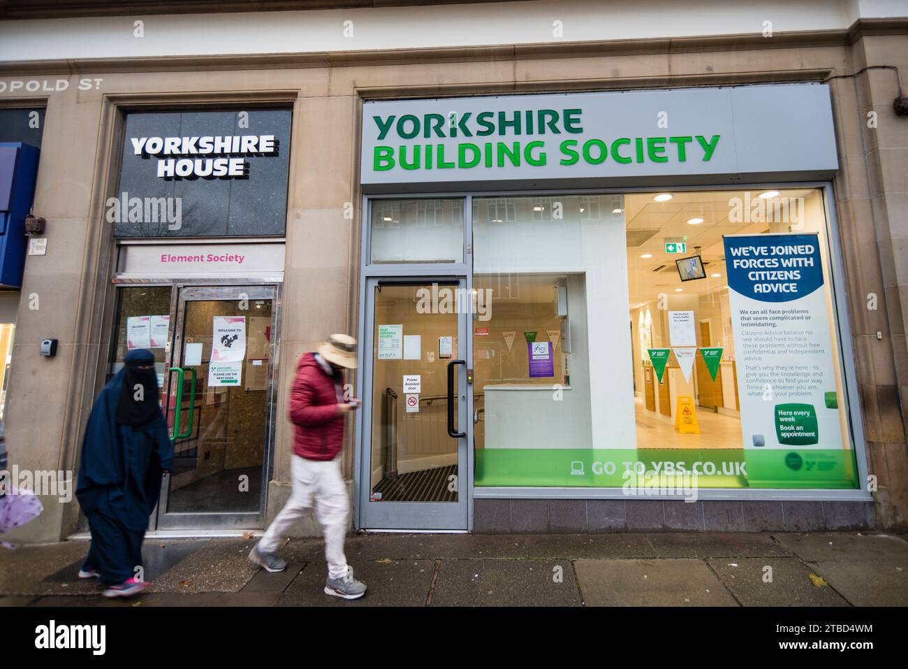 Yorkshire Building Society, Sheffield, Yorkshire, Regno Unito Foto Stock