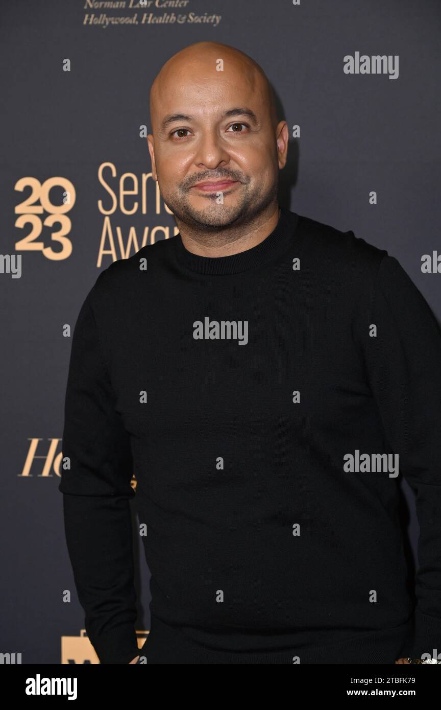 Los Angeles, USA. 6 dicembre 2023. LOS ANGELES, USA. 6 dicembre 2023: Frankie Quinones ai Sentinel Awards 2023 al Writers Guild Theatre Picture Credit: Paul Smith/Alamy Live News Foto Stock