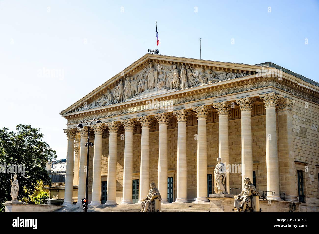 FRANCIA, PARIGI (75) 7° DISTRETTO, L'ASSEMBLEE NATIONALE Foto Stock