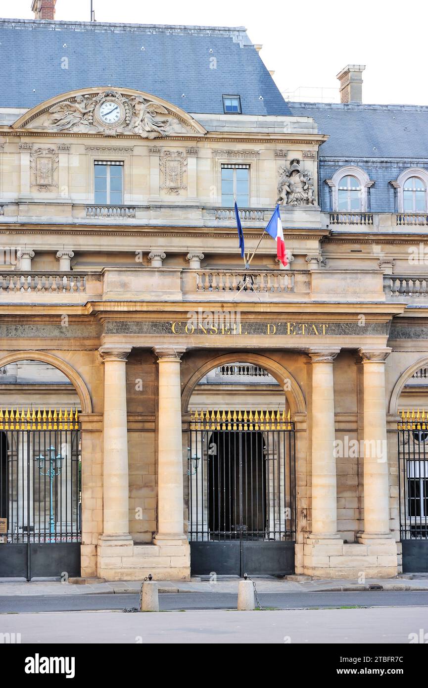 FRANCIA, PARIGI (75) 1° DISTRETTO, IL CONSEIL D'ETAT Foto Stock