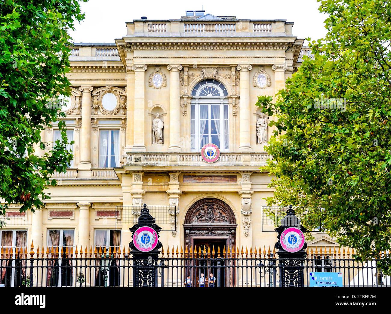 FRANCIA, PARIGI (75) 7° DISTRETTO, QUAI D'ORSAY Foto Stock