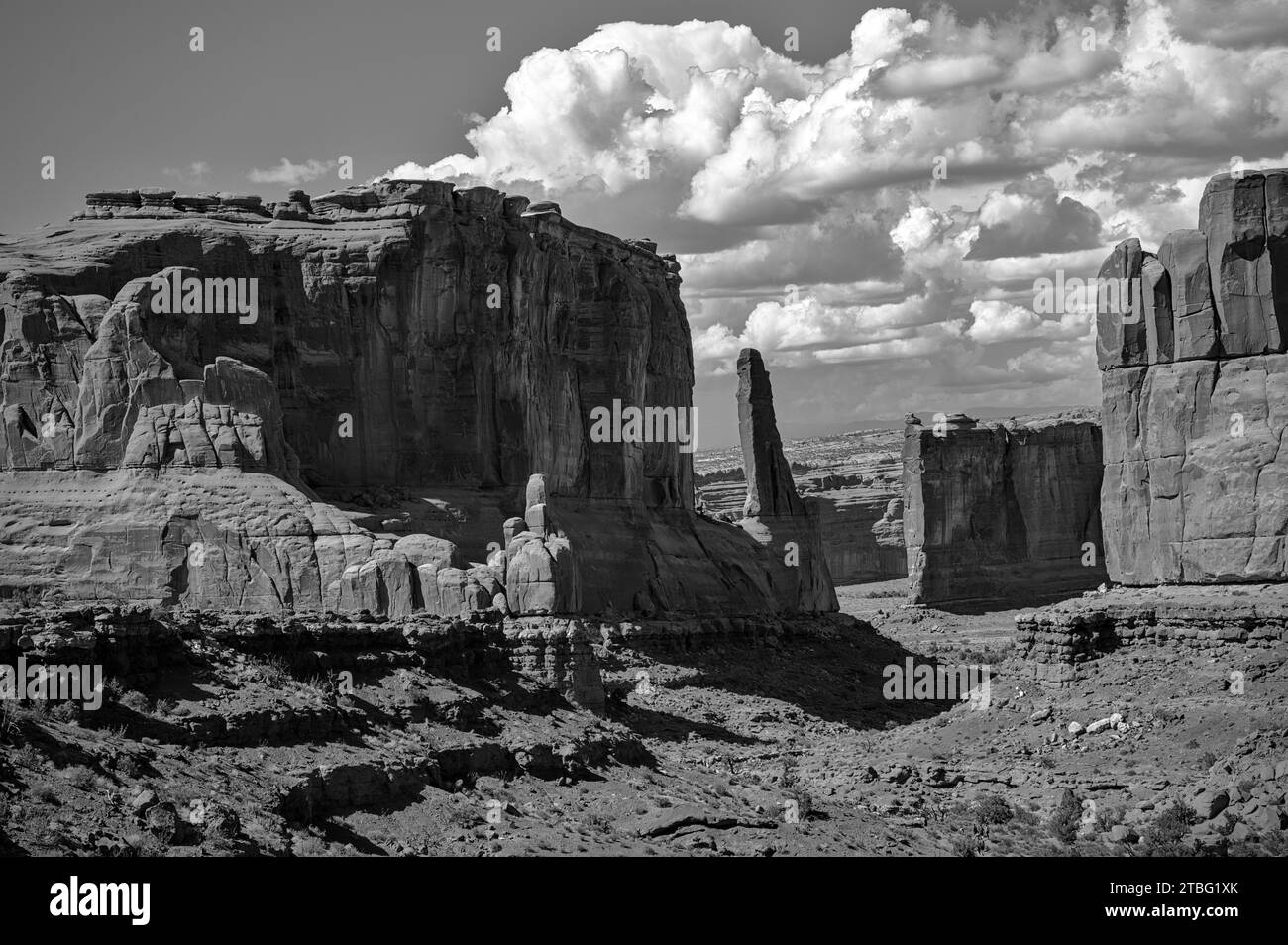 Parco Nazionale di Arches Foto Stock