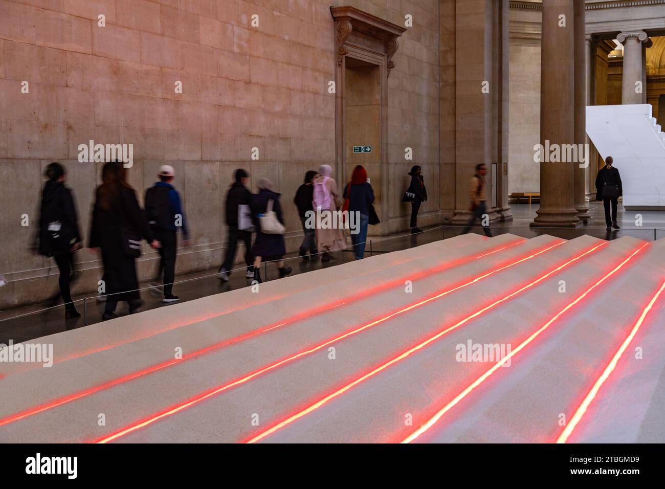 Vong Phaophanit, Neon Rice Field 1993, Tate Britain, Londra, Inghilterra, Regno Unito. Foto Stock