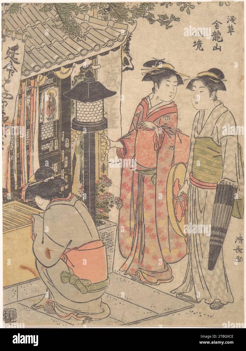 Enmei Jizo 1929 di Torii Kiyonaga Foto Stock